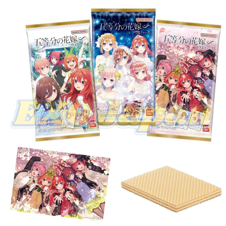 40pcs The Quintessential Quintuplets Wafer Crisps 20g (drink set ...